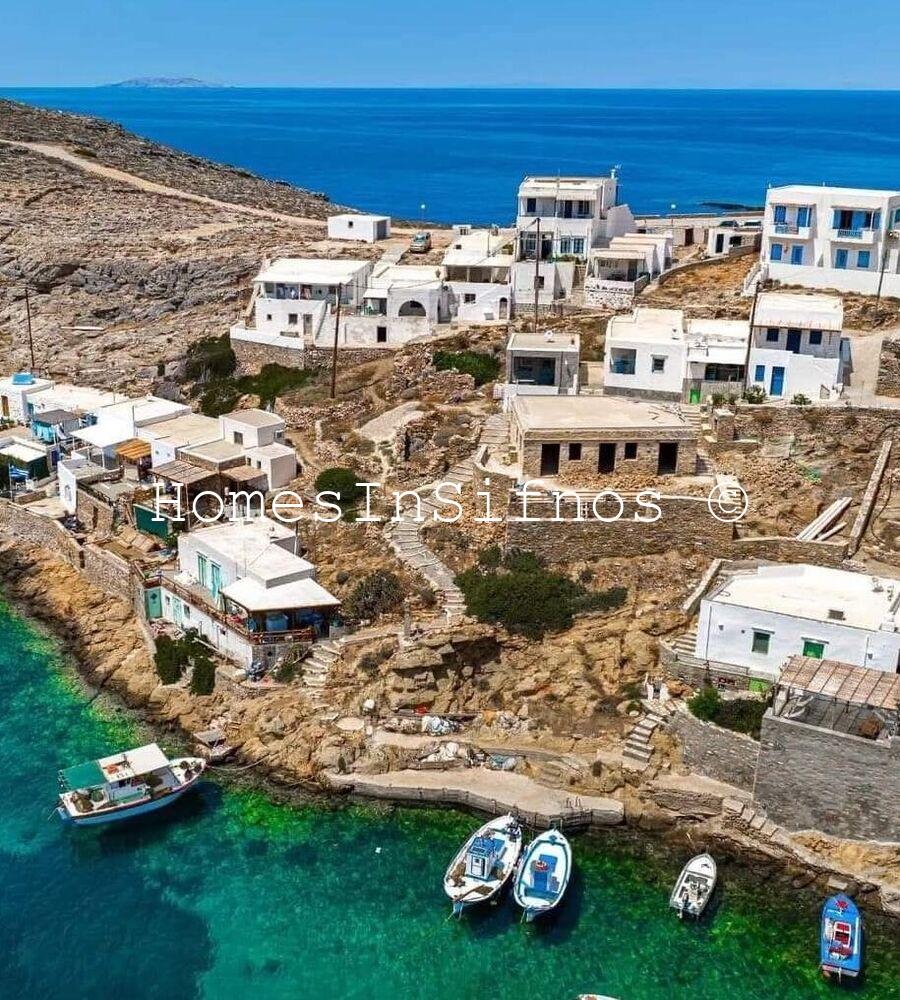 Sifnos-Gr-Cherronisos-two story house-for-sale